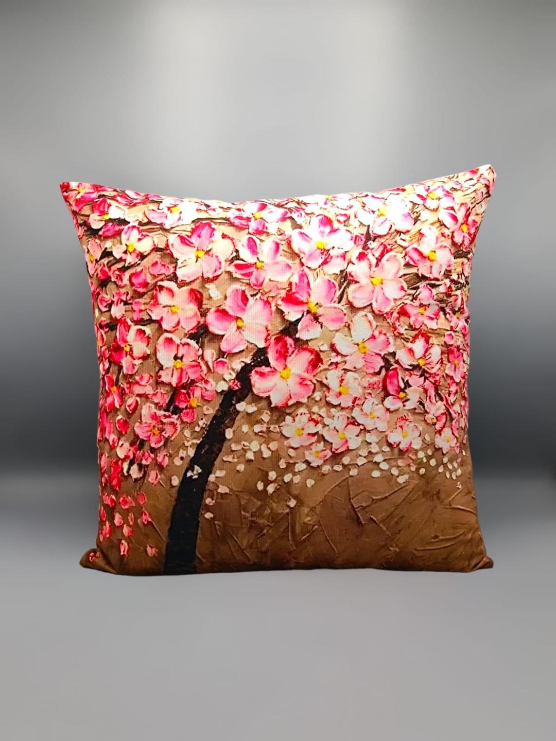 1 Pc Velvet Printed Cushion Cover