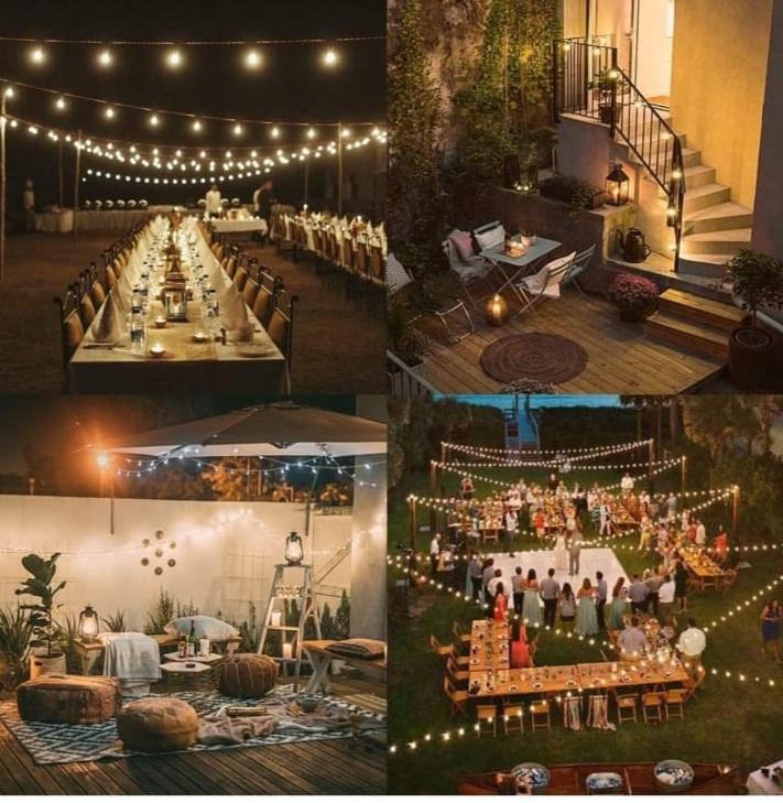 Solar string lights