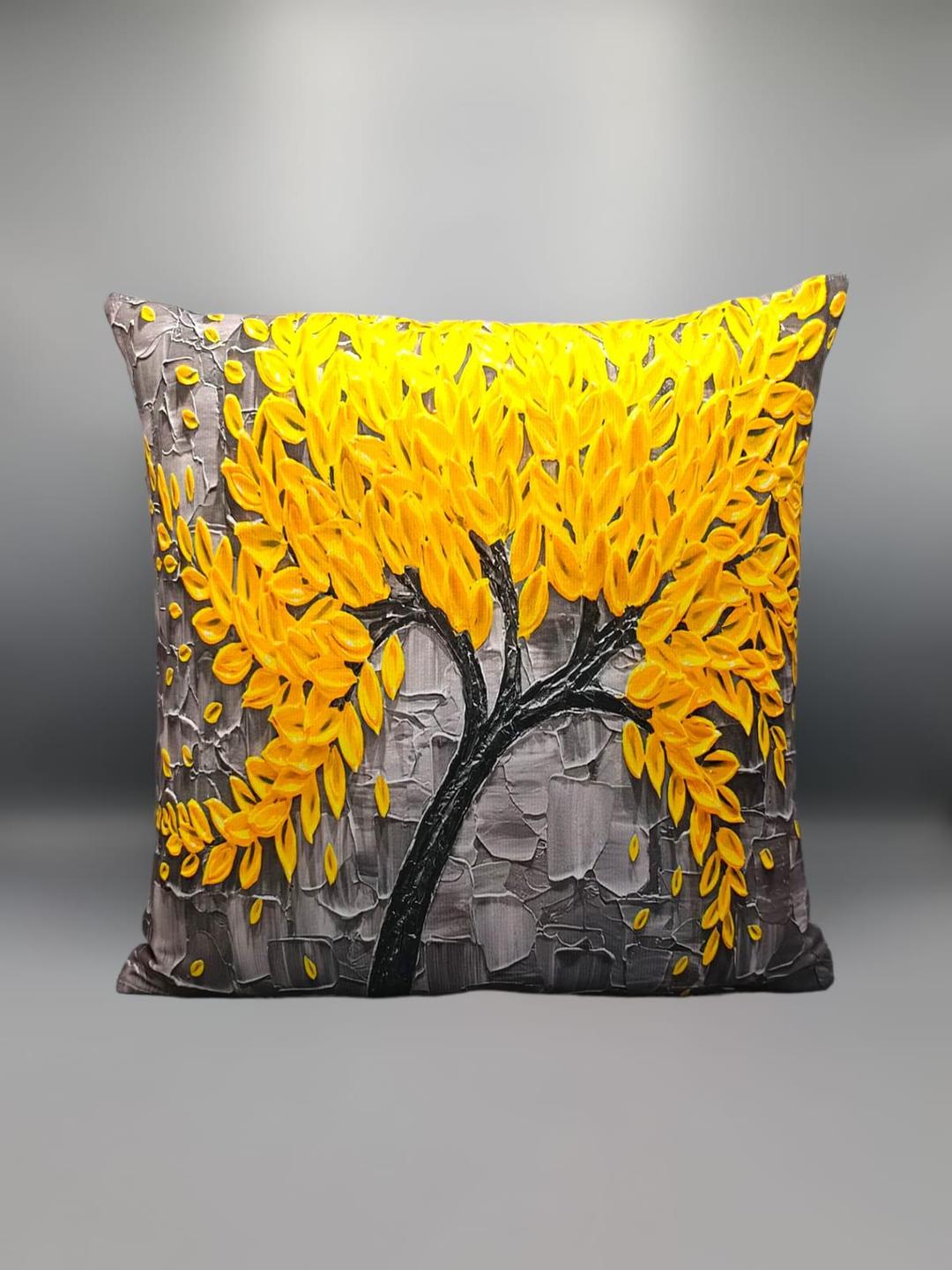 1 Pc Velvet Printed Cushion Cover