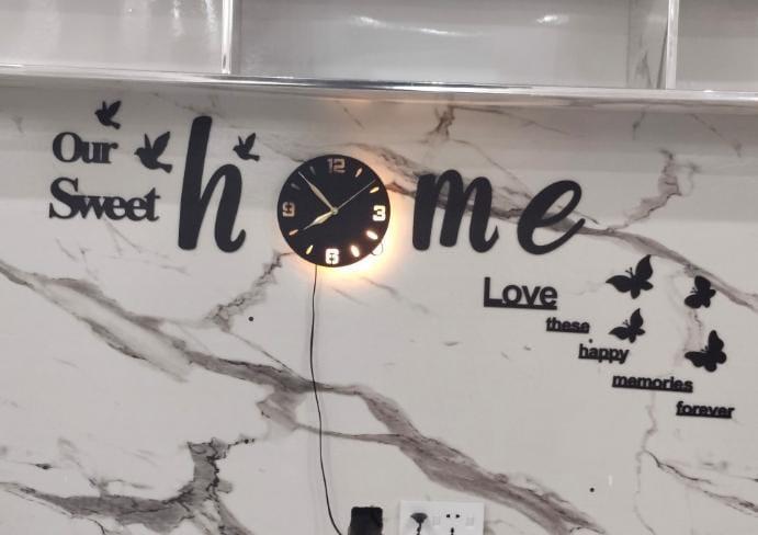 Home Design 3D Wall Clock