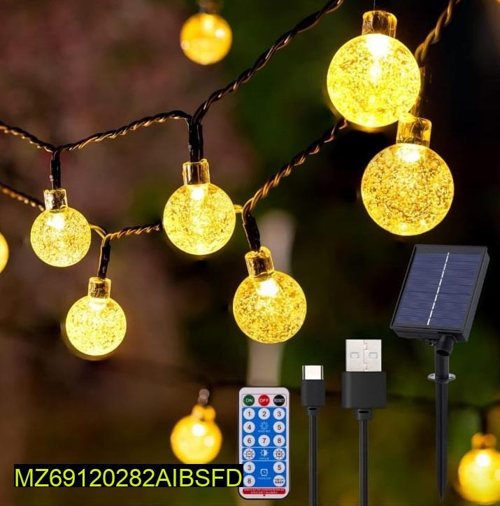 Solar string lights