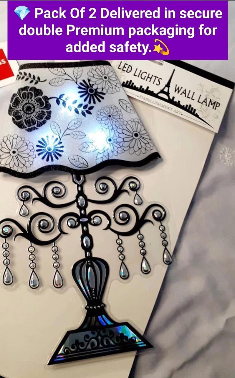 Lamp Design Wall Sticker