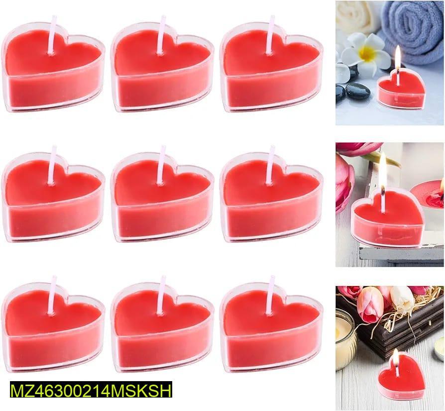 Scented Decorative Candle, Pack Of 9