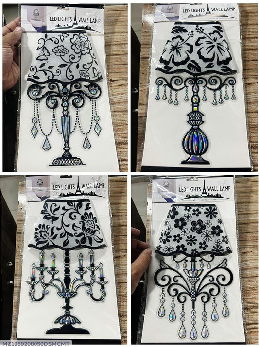 Lamp Design Wall Sticker