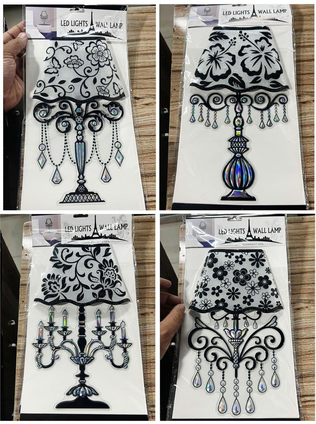 Lamp Design Wall Sticker