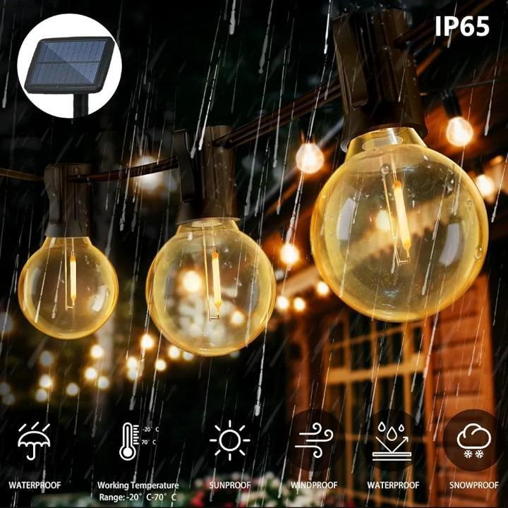 Solar string lights