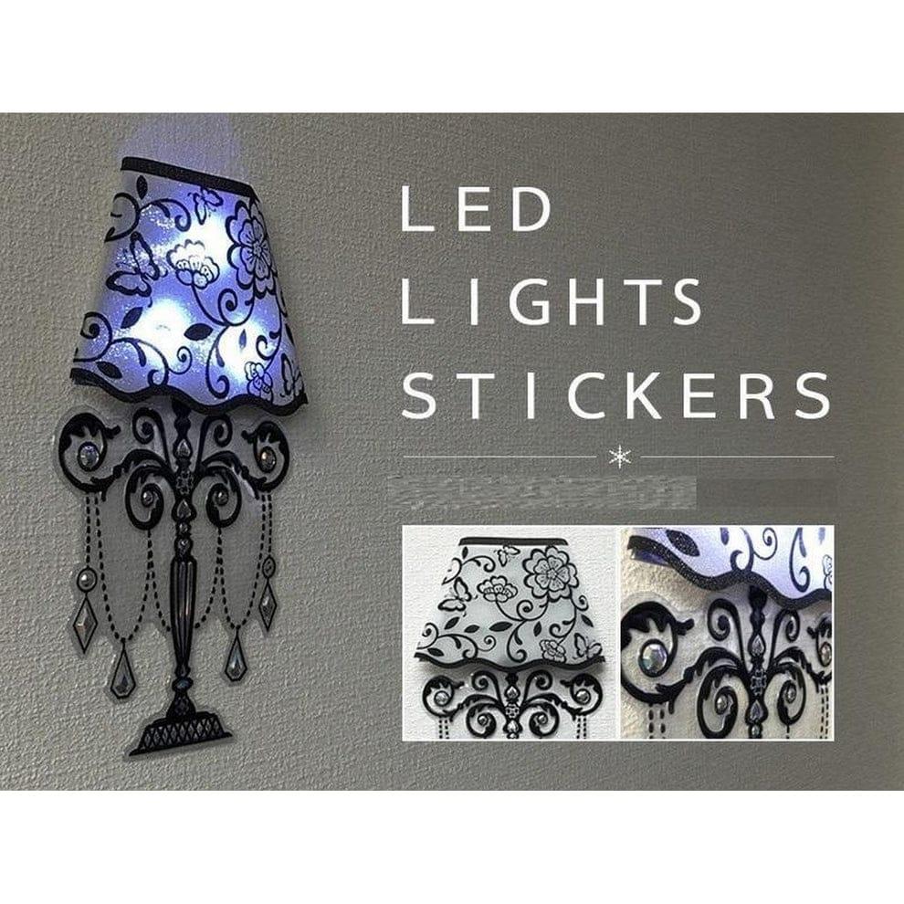 Lamp Design Wall Sticker