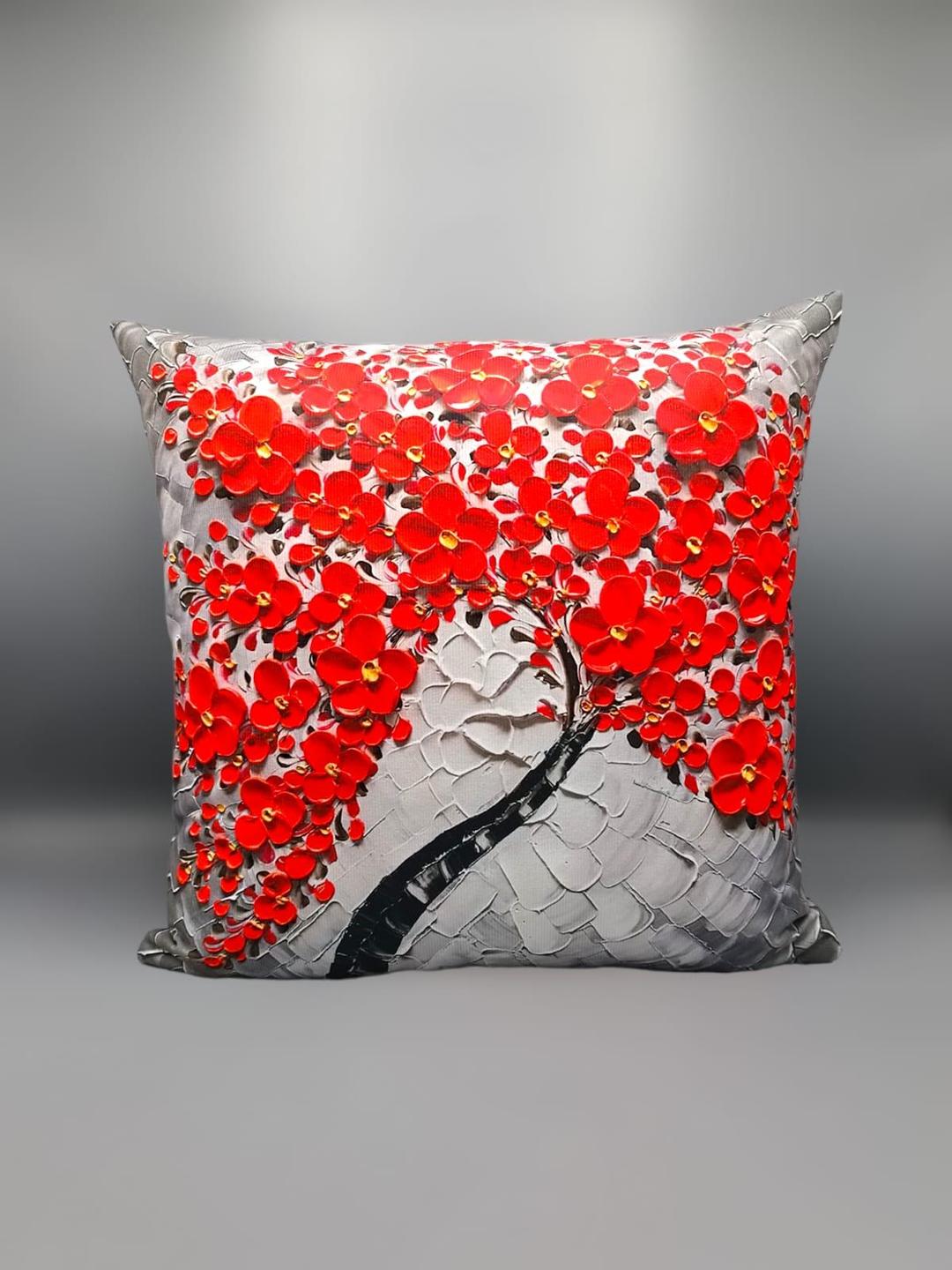 1 Pc Velvet Printed Cushion Cover