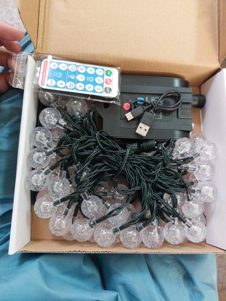 Solar string lights