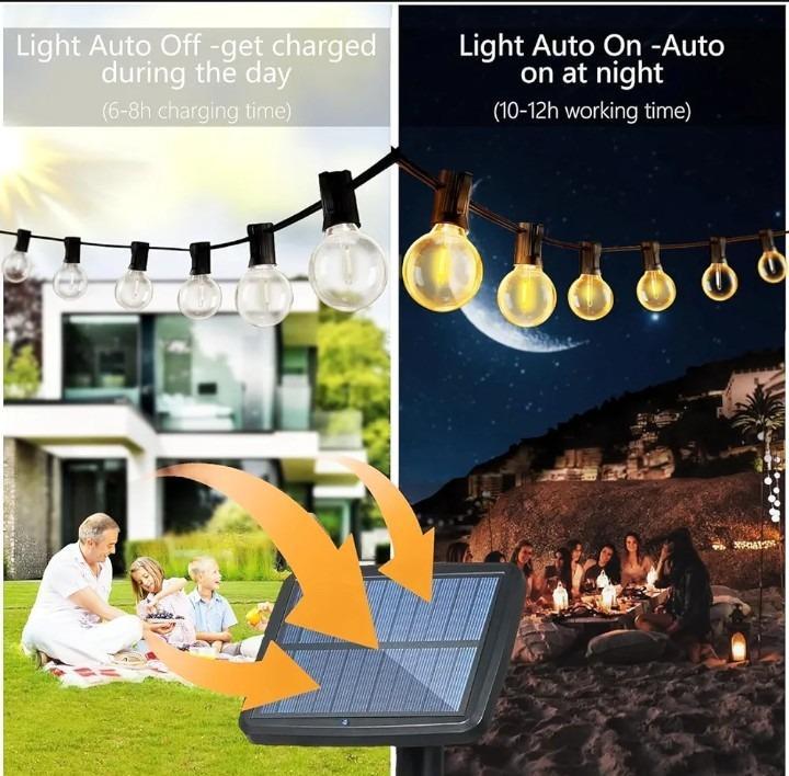 Solar string lights